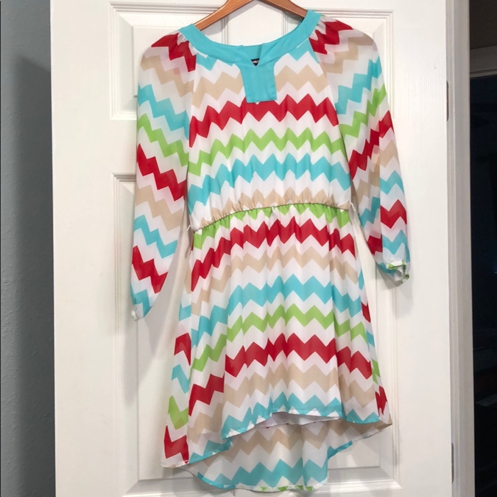 Chevron Dress 👗